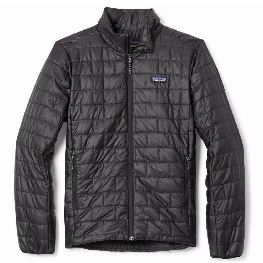 Patagonia Men’s Black Nano Puff Jacket - Medium